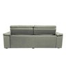 Sofá Retrátil e Reclinável New Austrália 2,25M Tecido Suede Cinza - Cama Inbox - 6
