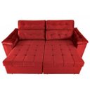 Ver imagem 5 de Sofá Retrátil e Reclinável New Austrália 2,25M Tecido Suede - Cama Inbox