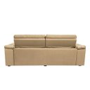 Ver imagem 6 de Sofá Retrátil e Reclinável New Austrália 2,25M Tecido Suede Castor - Cama Inbox