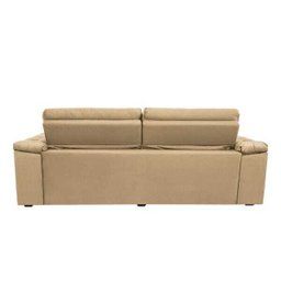Sofá Retrátil e Reclinável New Austrália 2,25M Tecido Suede Castor - Cama Inbox - 6