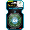 Ver imagem 1 de Fita Dupla Face Transparente 3m Scotch Fixa Forte 19mm X 2m Uso Interno Alta Fixação