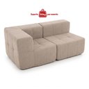 Ver imagem 7 de Sofá Modular 2 Lugares com Canto Kappesberg Boucle Capuccino
