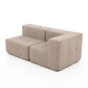 Ver imagem 2 de Sofá Modular 2 Lugares com Canto Kappesberg Boucle Capuccino