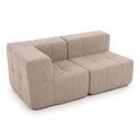 Ver imagem 4 de Sofá Modular 2 Lugares com Canto Kappesberg Boucle Capuccino