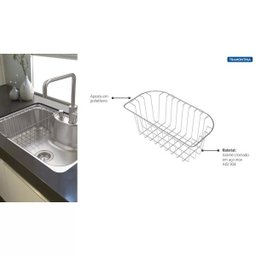 Cesta em Inox Armado Para Cuba de Sobrepor Morgana - Tramontina 94528/031 - 3