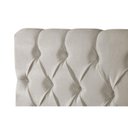 Ver imagem 2 de Cabeceira Cama Box Estofada Casal ProDormir Califórnia Suede Bege Claro - Probel