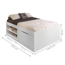 Ver imagem 3 de Cama Casal Box Sapateira Tien Branco