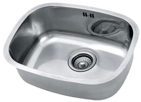 Cuba Essenza 460 46x34 com 18cm Profundidade Alto Brilho com Valvula de 3.1/2  Franke - 1