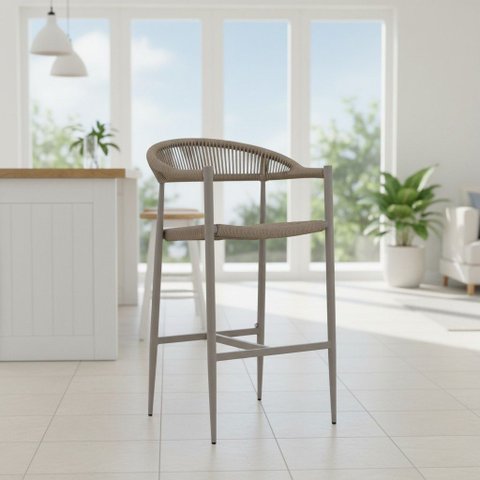 Banqueta Alta Moderna Area Externa Laguna Fratini