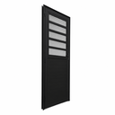 Ver imagem 3 de Porta Basculante Lambril Preto 210x90 Lado Esquerdo
