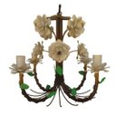 Ver imagem 1 de Lustre para Decoração de Quarto De Bebe Provençal Moderno Em Ferro - Marfim