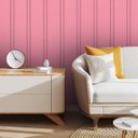 Ver imagem 1 de Papel de Parede Adesivo Ripado Pink Crown Gh Papel de Parede 3,3m