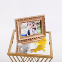 Ver imagem 4 de Mesa Pequena de Centro/canto com Tampo de Vidro 45x27x27 Dourado