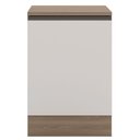 Ver imagem 2 de Balcão de Cozinha 58cm 1 Porta com Tampo Etna Carvalho Oak/off White - Poliman