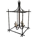 Ver imagem 1 de Luminária Decorativa Rustica Estilo Japones Pra Iluminação de Quarto e Cozinha