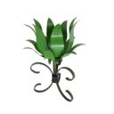 Ver imagem 1 de Castiçal Decorativo para Mesa de Jantar Artesanal Simples - Verde escuro