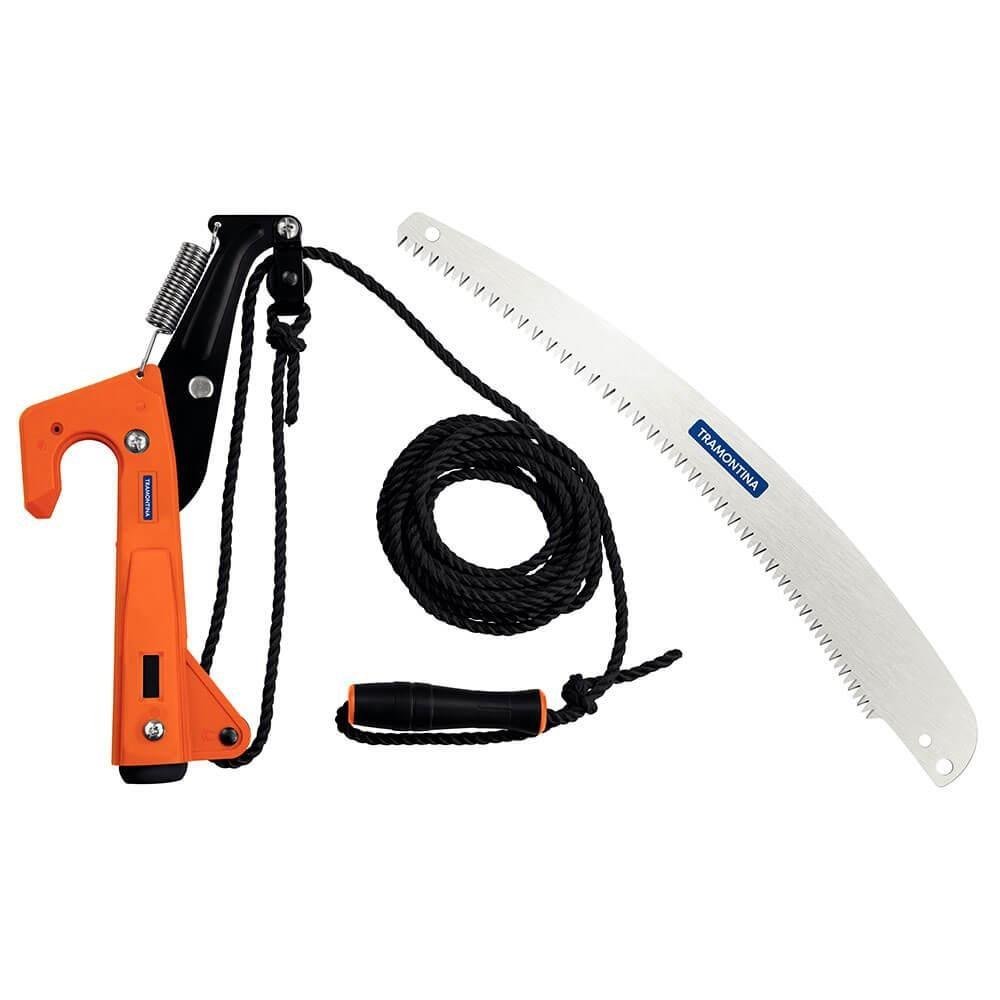 Kit Serrote Podador de Galhos Altos Profissional 13" / 330 Mm Tramontina com Cabo Extensível 5m - 2