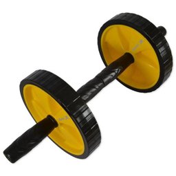 Roda de Exercícios Abdominais Dupla - Preto - Muvin - 3
