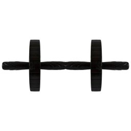 Roda de Exercícios Abdominais Dupla - Preto - Muvin - 2