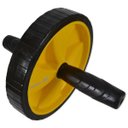 Ver imagem 2 de Roda de Exercícios Abdominais - Preto/Prata - Muvin