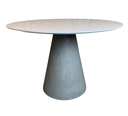 Ver imagem 3 de Mesa de Jantar Cone Concreto 160 cm Tampo Laqueada Personal Decor Mesa de Jantar Cone Redonda