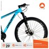 Bicicleta Aro 29 Quadro 19 Alumínio 21 Marchas Freio a Disco Mecânico - Dropp - Azul/Preto - 6