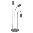 Ver imagem 1 de Abajur Retro - Luminária de Mesa para 3 Lâmpadas - Ideal para Sala - Inox