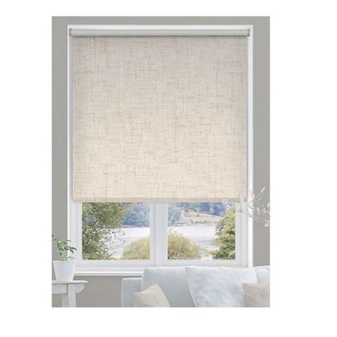 Persiana Rolo Blackout Robust Linho 120 (L) x 160 (A) cm 100% Escuro Cortina Roller 1,20 X 1,60 m