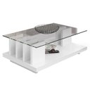 Ver imagem 2 de Mesa de Centro com Tampo em Vidro New Iris DJ Móveis