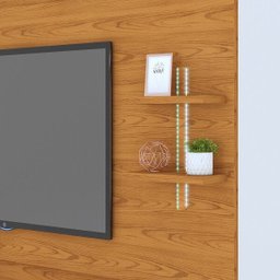 Painel para TV até 65 Polegadas com LED Belano DJ Móveis - 4