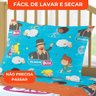 Jogo de Cama Infantil Lepper Mundo Bita Solteiro 3 Peças Microfibra Branco - 6