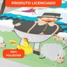 Jogo de Cama Infantil Lepper Mundo Bita Solteiro 3 Peças Microfibra Branco - 7