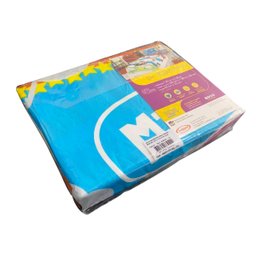 Jogo de Cama Infantil Lepper Mundo Bita Solteiro 3 Peças Microfibra Branco - 5
