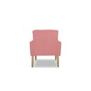Ver imagem 3 de POLTRONA NINA DECORATIVA SALA E ESCRITORIO:rosa