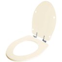 Ver imagem 2 de Assento Sanitario com Amortecedor Victoria Bone (bege Claro) para Vaso Ideal Standard