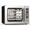 Ver imagem 1 de Forno Elétrico Industrial de Convecção 4 Assadeiras C/ Vapor 220v Miniconvvp Prática