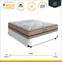 Ver imagem 2 de Cama Box Viúva com Colchão de Molas Ensacadas Anjos Classic Mola Ensacada 128x188x57cm
