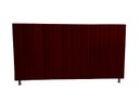 Ver imagem 1 de Cabeceira de Cama Box Estofada Gabi King 195 Cm Suede Bordo Eli Móveis