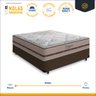 Cama Box Viúva + Colchão de Molas Ensacadas Anjos Classic Mola Ensacada 128x188x57cm - 2