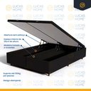 Ver imagem 5 de Cama Box Baú com Colchão de Molas Ensacadas Anjos Classic Super King 193cm