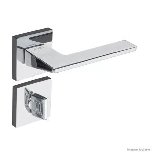 Fechadura para Banheiro Aço Zamac Sara 55mm Pado
