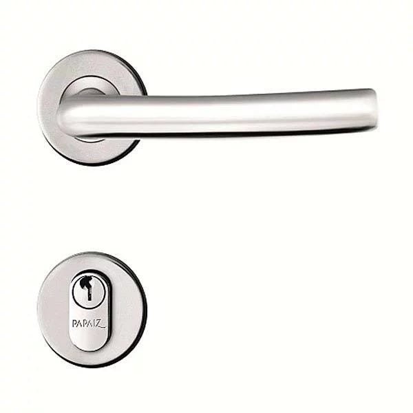 Fechadura Inoxvita Smile Papaiz CA 357 R232 MI620 Cromo Acetinado