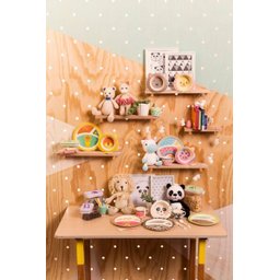 CONJUNTO DE REFEIÇÃO INFANTIL 05 PEÇAS - BEBÊ PANDA - OXFORD - 10