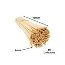 Ver imagem 2 de Estacas de Bambu para Tutor de Plantas: 1mt X 6mm - 50un