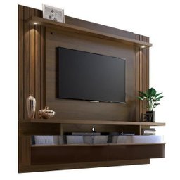 Painel para Tv com Led e Espelho São Luís 1.8 - 2 Painel para Tv com Led e Espelho São Luís 1.8 - 2