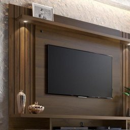 Painel para Tv com Led e Espelho São Luís 1.8 - 3 Painel para Tv com Led e Espelho São Luís 1.8 - 3