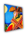 Ver imagem 3 de Mini Quadro Decorativo em Acrílico Pintado a Mão para Decoração