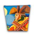 Ver imagem 5 de Mini Quadro Decorativo em Acrílico Pintado a Mão para Decoração