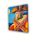 Ver imagem 3 de Mini Quadro Decorativo em Acrílico Pintado a Mão para Decoração