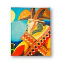 Ver imagem 1 de Mini Quadro Decorativo em Acrílico Pintado a Mão para Decoração